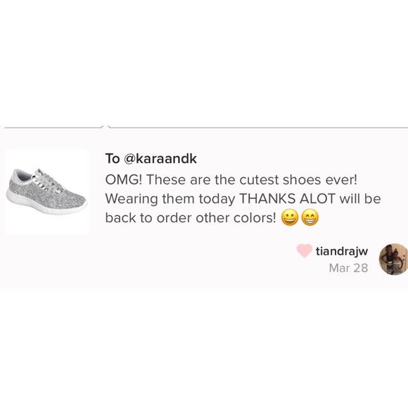 New Arrival- Silver Glitter Sneakers, Gym Shoes - Picture 2 of 5